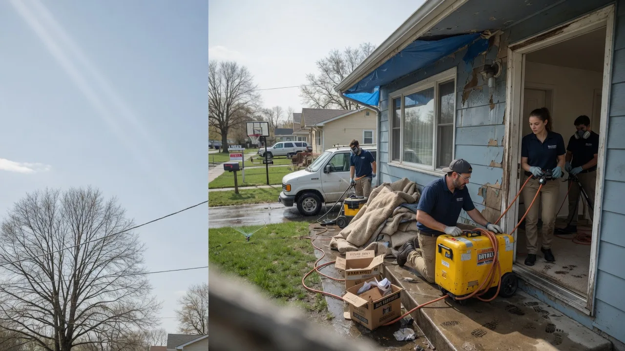 Basement Flood Cleanup in Wataga, IL near me